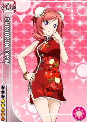 西木野真姫 ラブライブ スクフェス SR西木野真姫 8月チャイナドレス編のステータス スクフェス コスプレ衣装 : [SYQ] COMP LoveLive! ラブライブ！ μ\u0027s ミューズ